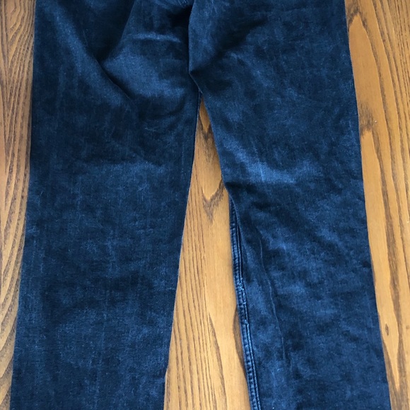 Flowered embroidered black High-rise mom jeans - Picture 4 of 4